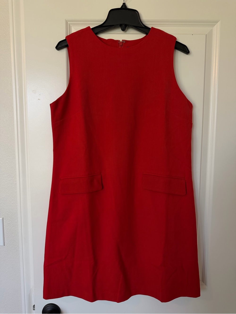 Express Red Shift Dress